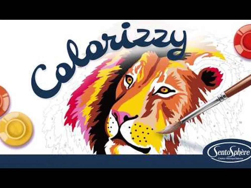 Sentosphère Colorizzy · La sabana*Niños Colorear Por Número|Kit De Manualidades