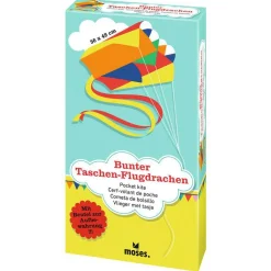Moses Cometa de bolsillo Multicolor ·*Niños Cometas Para Niños|Juguetes Montessori