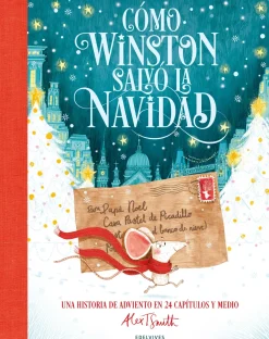 Edelvives Como Winston salvó la Navidad*Niños Libros De Navidad Para Niños|Álbumes Ilustrados Infantiles