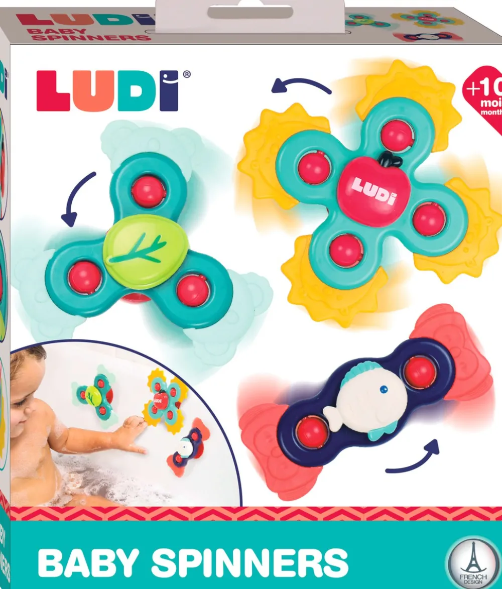 Ludi Conjunto 3 Spinners bebé ·*Niños Juguetes De Estimulación Para Bebé