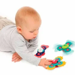 Ludi Conjunto 3 Spinners bebé ·*Niños Juguetes De Estimulación Para Bebé