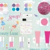 Souza Conjunto belleza lujo ·*Niños Maletín De Maquillaje Para Niñas Y Niños|Disfraces Infantiles