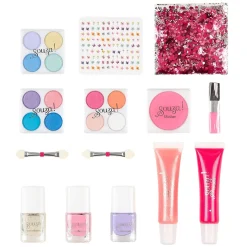 Souza Conjunto belleza lujo ·*Niños Maletín De Maquillaje Para Niñas Y Niños|Disfraces Infantiles