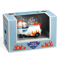 Djeco Crazy Motors Astro Rocket ·*Niños Coches De Metal De Juguete|Coches Crazy Motors De Djeco