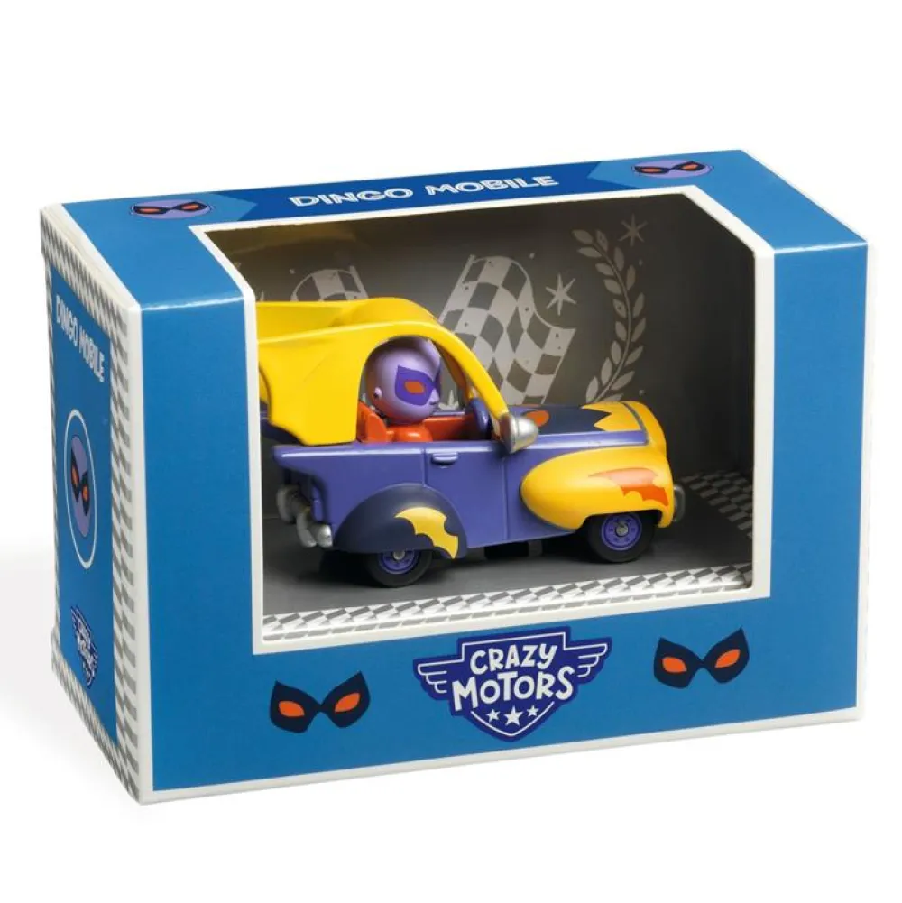 Djeco Crazy Motors Dingo Mobile ·*Niños Coches De Metal De Juguete|Coches Crazy Motors De Djeco