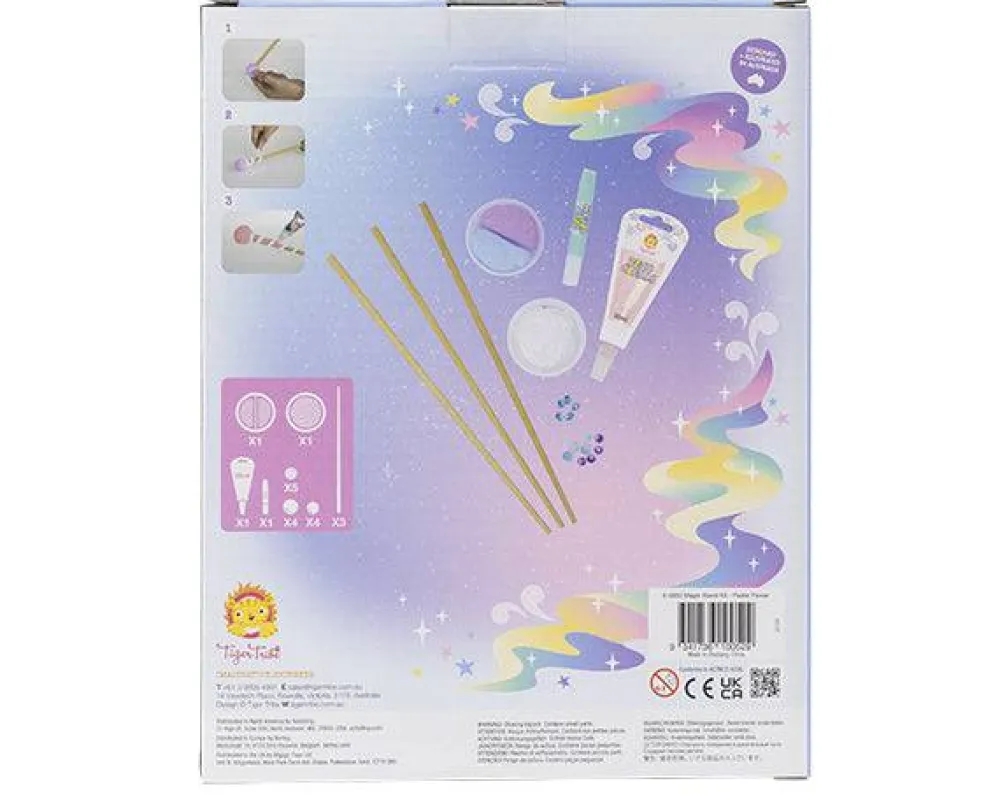 Tiger Tribe Crea Varitas Mágicas Pastel ·*Niños Kit De Manualidades