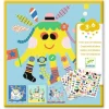 Djeco Crear con pegatinas Animales Marinos ·*Niños Kit De Manualidades