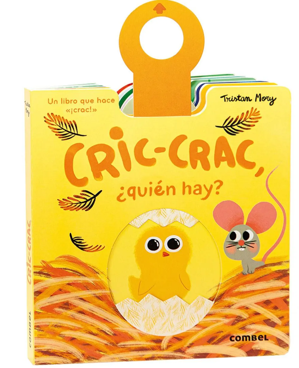 Combel Cric-crac, ¿quién hay?* Libros Sobre Primeras Experiencias|Libros Manipulativos