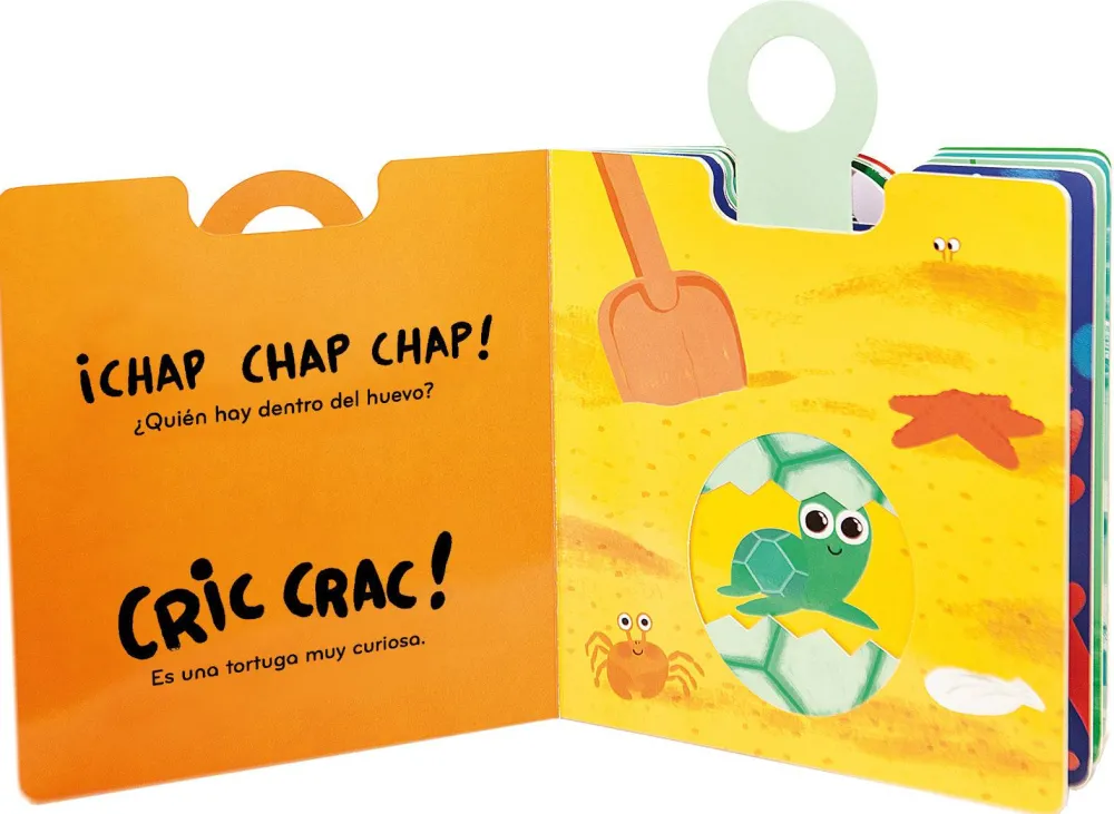 Combel Cric-crac, ¿quién hay?* Libros Sobre Primeras Experiencias|Libros Manipulativos