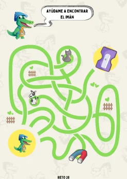 Átomo Games Cuaderno de estimulación cognitiva 6 años · Aula en Juego*Niños Libros Pasatiempos Para Niños Y Niñas|Átomo Games