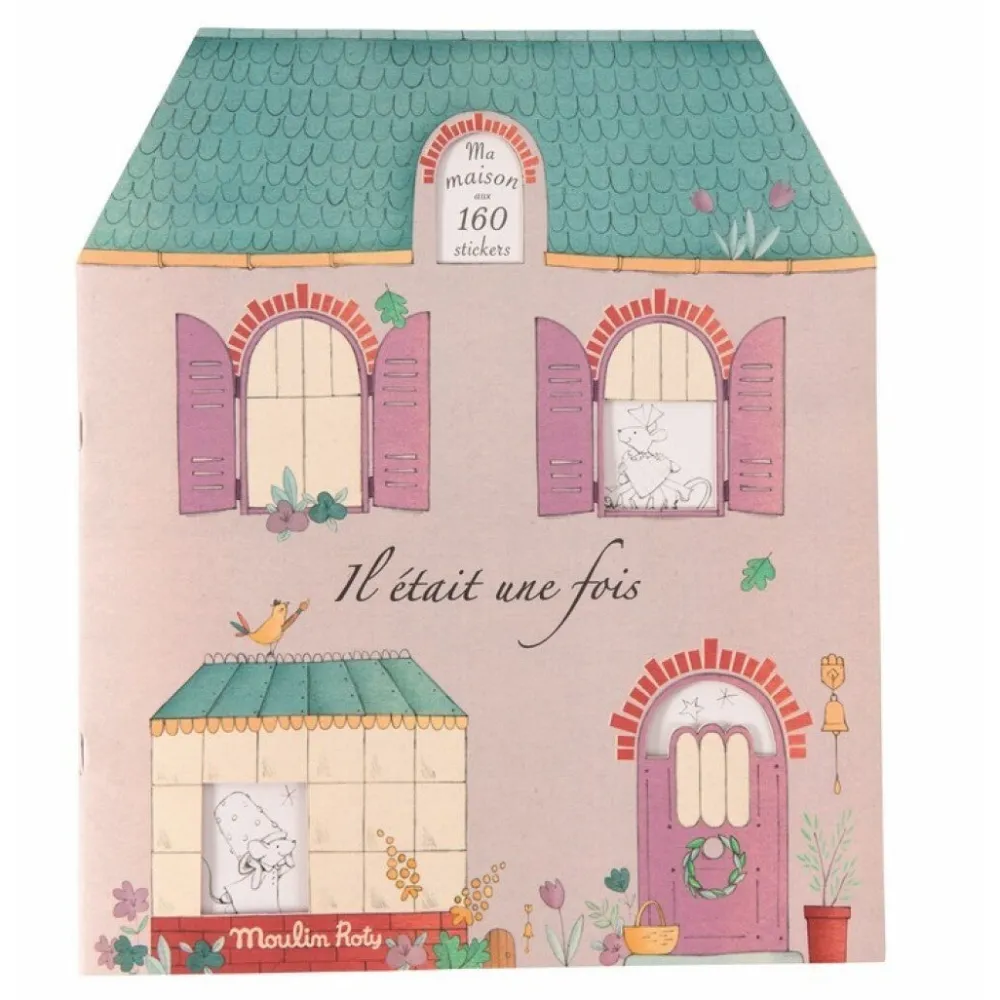 Moulin Roty Cuaderno de pegatinas Érase una vez ·*Niños Juegos De Viaje
