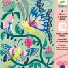 Djeco Cuadros para rascar Jardín Imaginario ·*Niños Juguetes Y Juegos Motricidad Fina