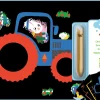 Djeco Cuadros para rascar Vehiculos ·*Niños Juguetes Y Juegos Motricidad Fina