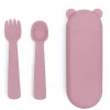 We Might Be Tiny Cubiertos Feedie · Rosa Empolvado* Baby-Led Weaning Y Accesorios Alimentación|Cubiertos Infantiles