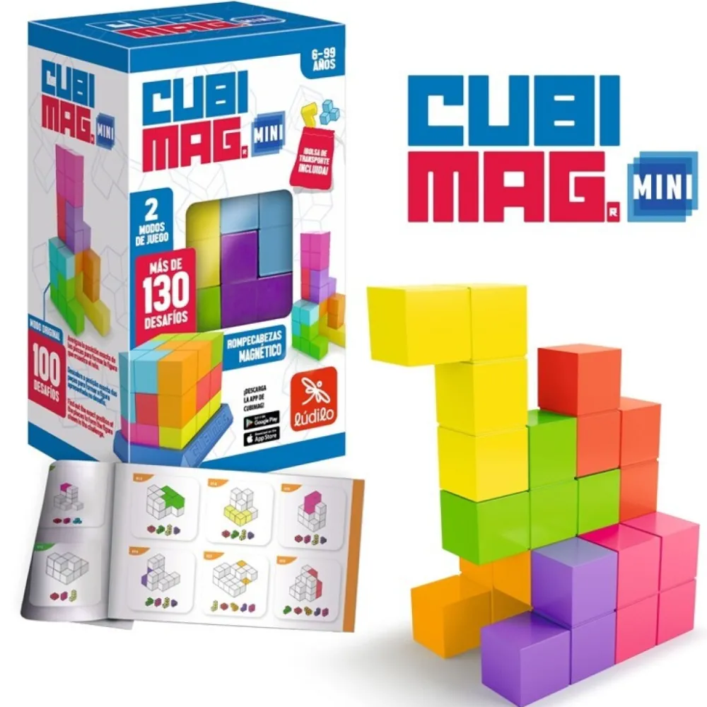 Ludilo Cubimag Mini ·*Niños Juegos De Lógica|Juegos De Habilidad