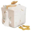 Little Dutch Cubo Blandito de Actividades Newborn Natural ·*Niños Juguetes De Estimulación Para Bebé|Cubos De Actividades