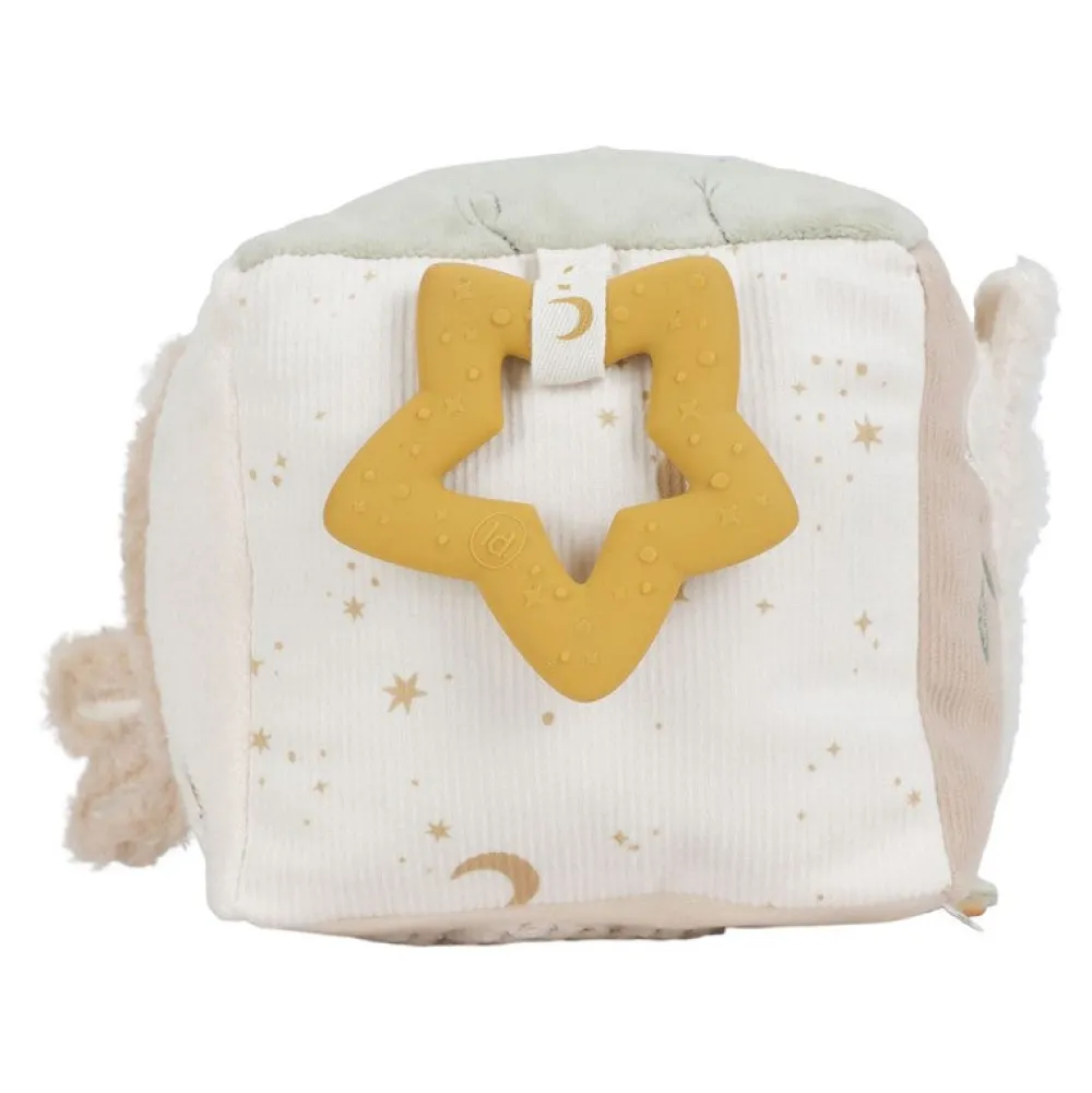 Little Dutch Cubo Blandito de Actividades Newborn Natural ·*Niños Juguetes De Estimulación Para Bebé|Cubos De Actividades