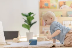 Plantoys Cubo empuja y cae ·*Niños Juguetes Waldorf|Juguetes De Madera Para Niños