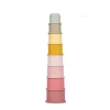 Little Dutch Cubos Apilables Rosas ·*Niños Juguetes Y Juegos Motricidad Fina|Cubos Apilables