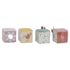Little Dutch Cubos Blanditos Apilables Fairy Garden ·*Niños Juguetes Montessori|Juguetes De Estimulación Para Bebé
