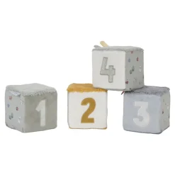 Little Dutch Cubos Blanditos Apilables Pequeña granja ·*Niños Juguetes Montessori|Juguetes De Estimulación Para Bebé