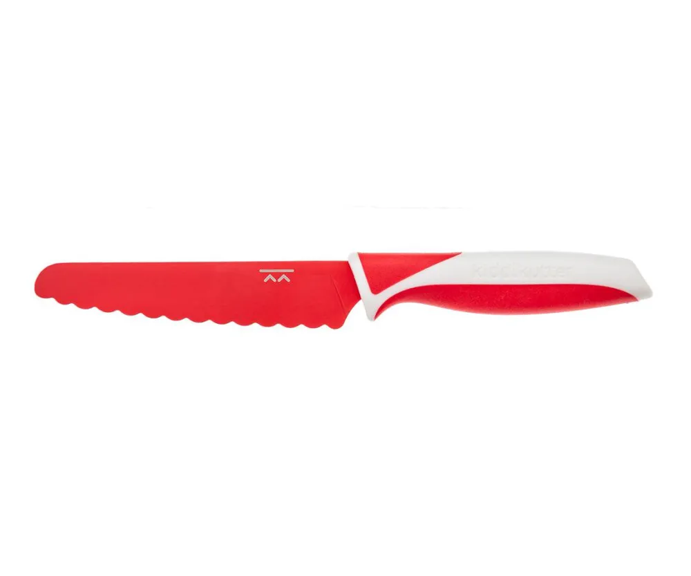 KiddiKutter Cuchillo Autonomía · Rojo*Niños Accesorios De Cocina Para Niños|Baby-Led Weaning Y Accesorios Alimentación