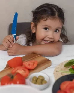 KiddiKutter Cuchillo autonomía Azul*Niños Accesorios De Cocina Para Niños