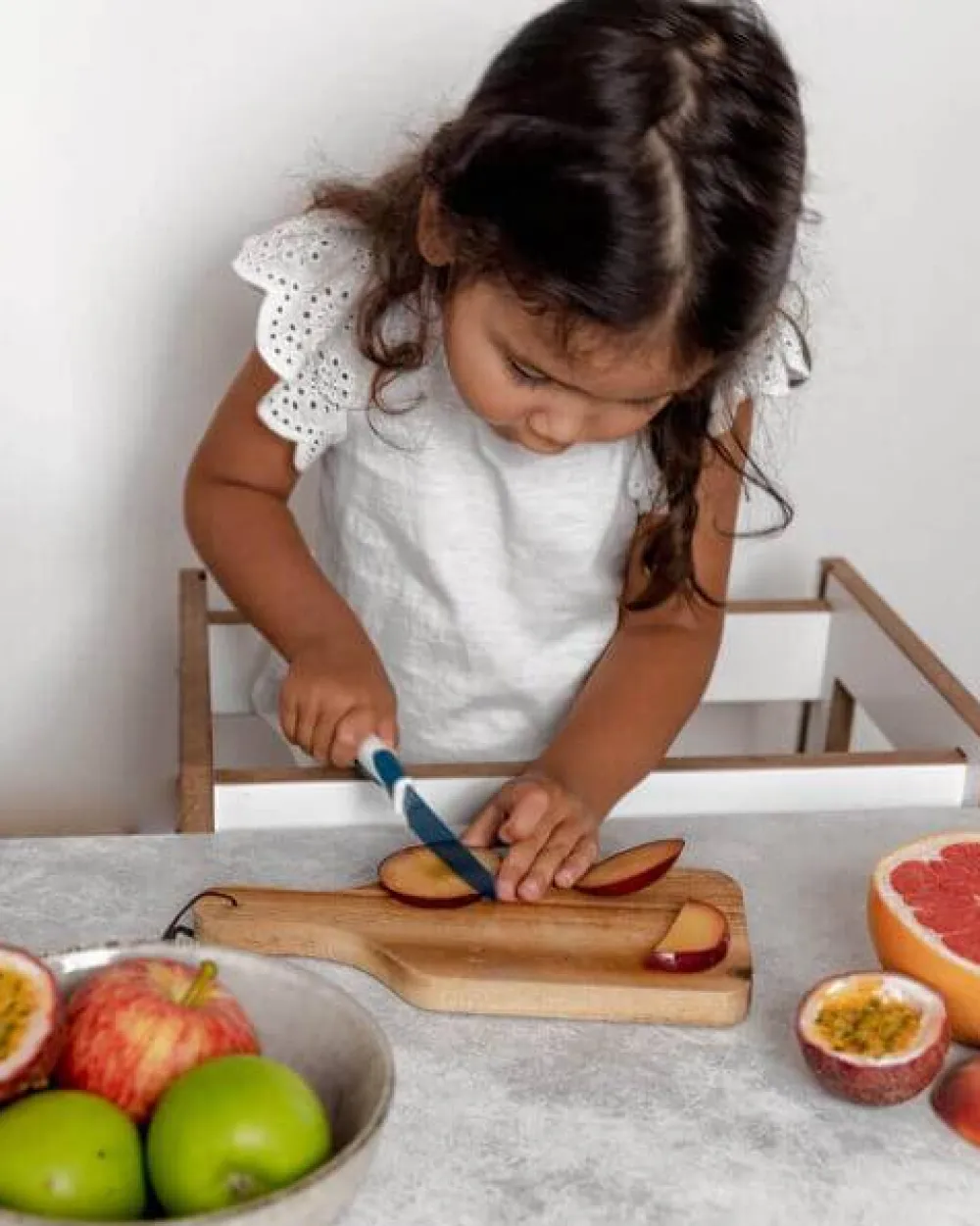 KiddiKutter Cuchillo autonomía Azul*Niños Accesorios De Cocina Para Niños