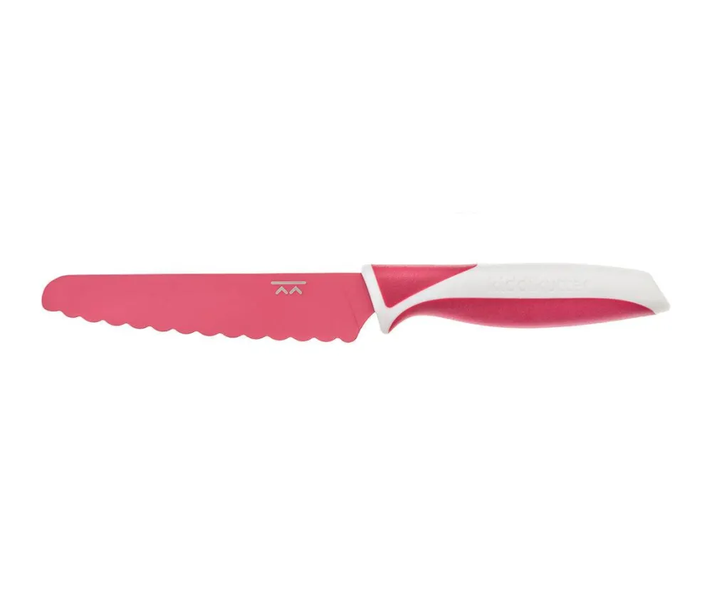 KiddiKutter Cuchillo Autonomía Niños Dusty Pink*Niños Accesorios De Cocina Para Niños|Baby-Led Weaning Y Accesorios Alimentación