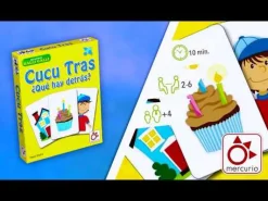 Mercurio CuCu Tras ¿Que hay detrás? ·*Niños Mercurio Juegos De Mesa|Juegos De Mesa De Viaje