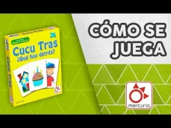 Mercurio CuCu Tras ¿Que hay detrás? ·*Niños Mercurio Juegos De Mesa|Juegos De Mesa De Viaje