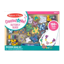 Melissa u0026 Doug Cuentas de Madera Mariposas · Melissa & Doug*Niños Kit De Manualidades|Juguetes De Madera Para Niños