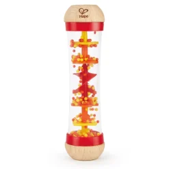 Hape Cuentas y Gotas de Lluvia – Rojo ·*Niños Juguetes Musicales|Juguetes De Estimulación Para Bebé