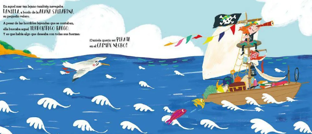Nubeocho Daniela pirata* Álbumes Ilustrados Infantiles