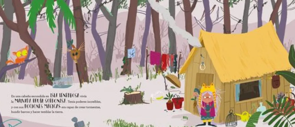 Nubeocho Daniela pirata y la bruja Sofronisa* Álbumes Ilustrados Infantiles