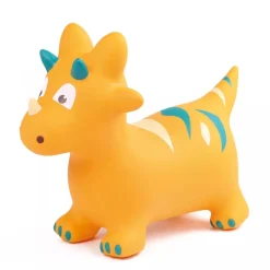 Ludi Dinosaurio saltarín Amarillo ·*Niños Muñecos Saltarines