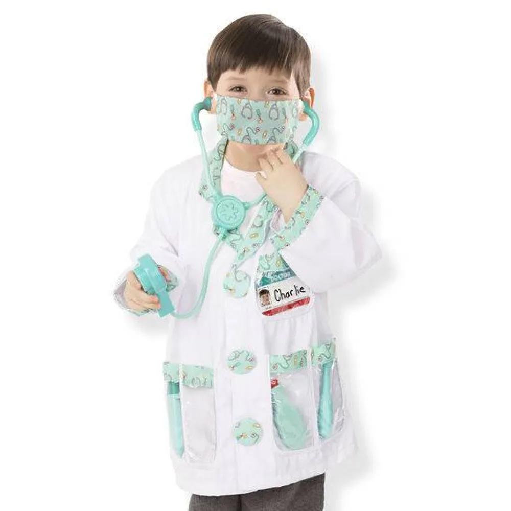 Melissa u0026 Doug Disfraz médico 3-6 años · Melissa & Doug*Niños Disfraces Infantiles