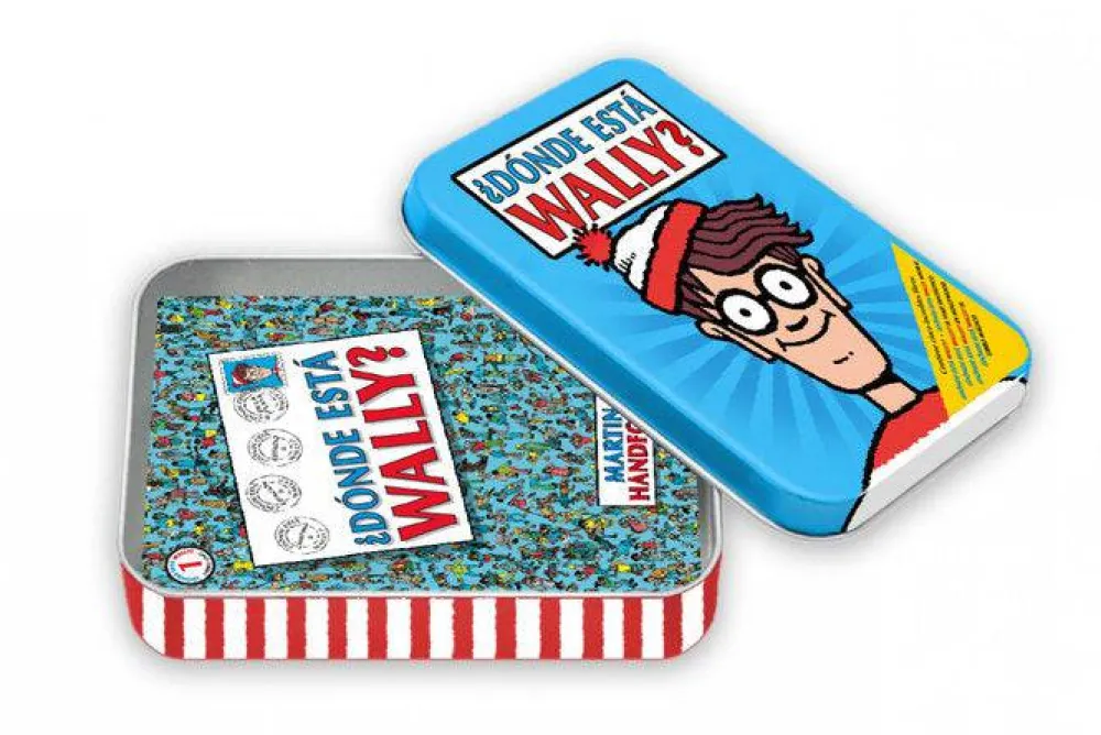 B de Block ¿Dónde está Wally? (Caja Metálica)* Libros Busca Y Encuentra|Libros De La Serie ¿Dónde Está Wally?