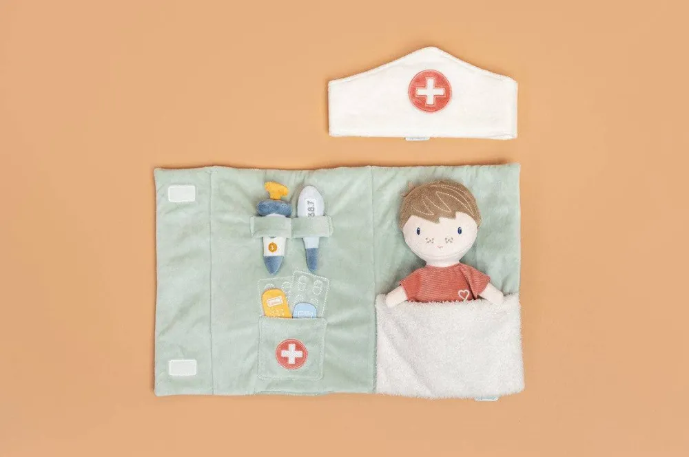 Little Dutch Doctor Muñeco Jim ·*Niños Muñecos Blanditos|Juguetes Montessori