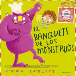 Edelvives El banquete de los monstruos*Niños Libros De Halloween Para Niños|Álbumes Ilustrados Infantiles