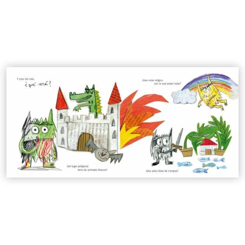 Apila Ediciones El monstruo de colores va al cole* Libros De Anna Llenas|Cuentos Para La Vuelta Al Cole