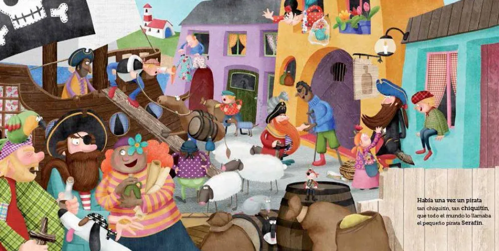 Nubeocho El Pequeño Pirata Serafín* Álbumes Ilustrados Infantiles
