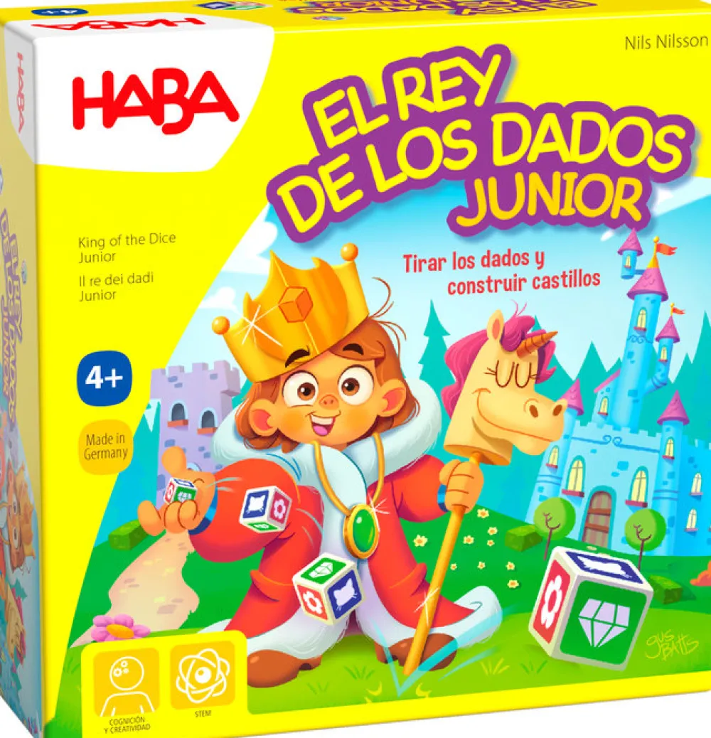 HABA El Rey de los Dados Junior ·*Niños Juegos Haba|Juegos De Mesa Competitivos