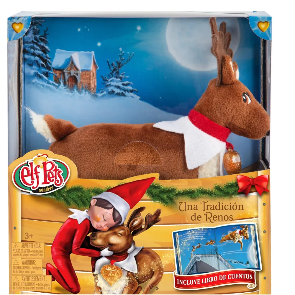 Elf On The Shelf (Cuento y Peluche) · Reno*Niños Libros De Navidad Para Niños