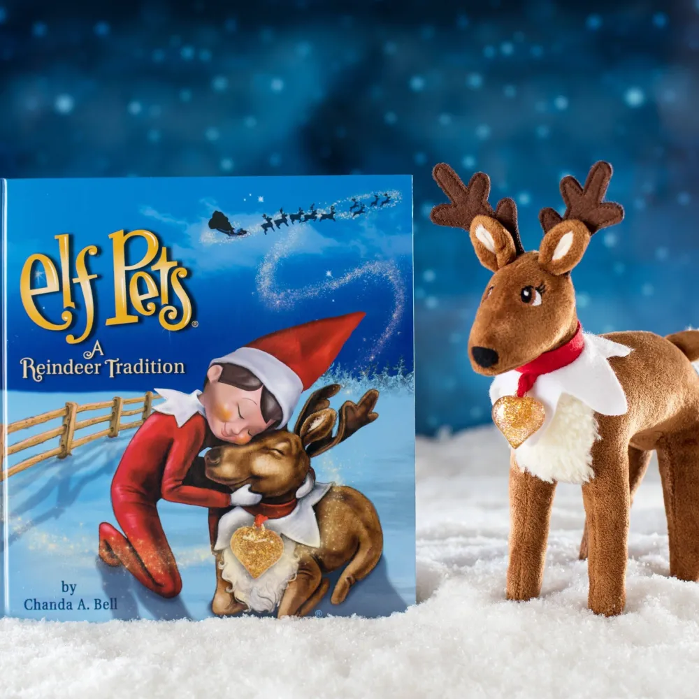 Elf On The Shelf (Cuento y Peluche) · Reno*Niños Libros De Navidad Para Niños