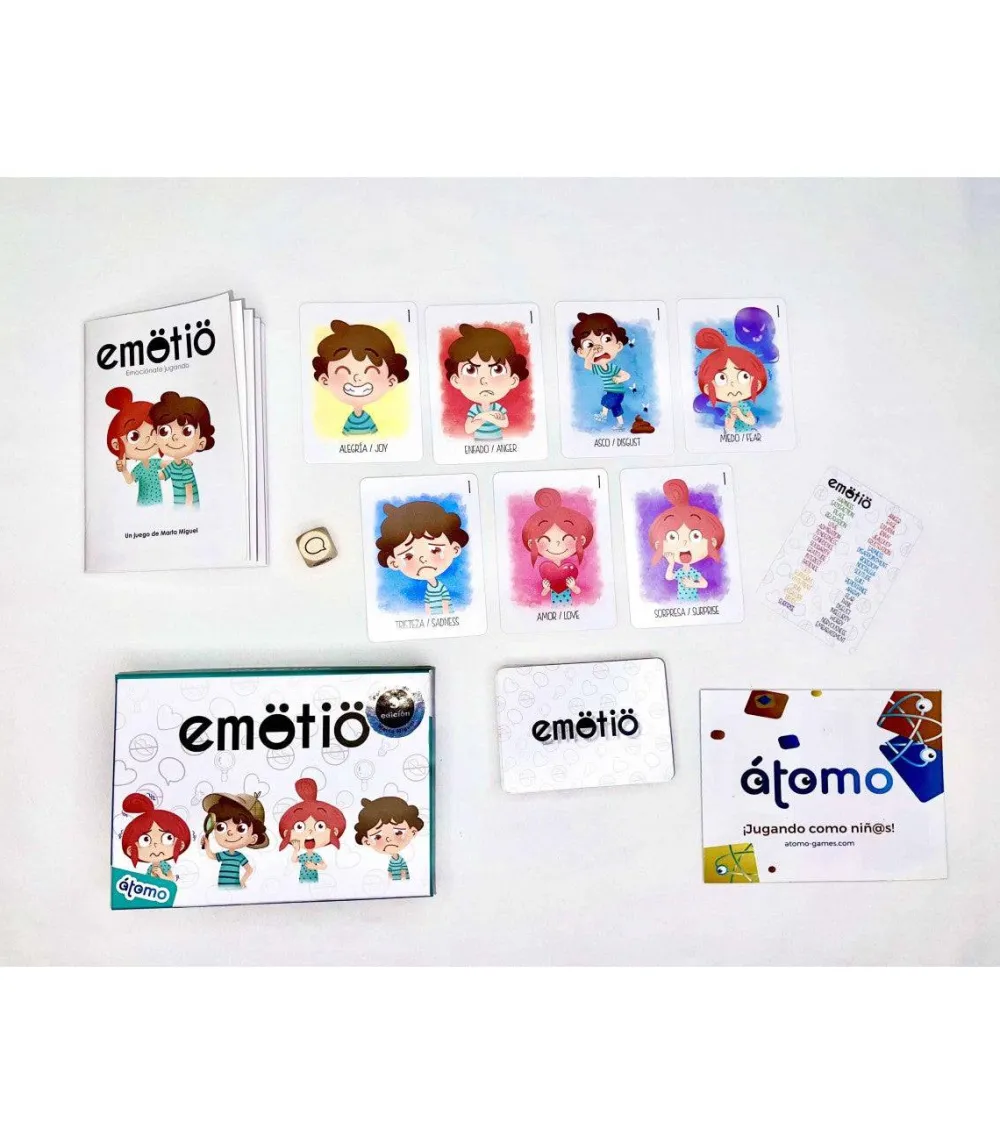Átomo Games Emotio · Átomo*Niños Átomo Games|Juegos De Mesa De Viaje