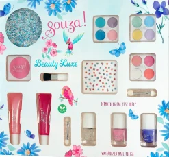 Souza Estuche maquillaje lujo ·*Niños Maletín De Maquillaje Para Niñas Y Niños|Disfraces Infantiles