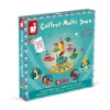 Janod Estuche Multijuego ·*Niños Juegos De Mesa Competitivos|Juegos De Tablero