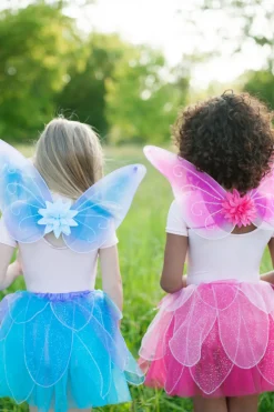 Great Pretenders Falda Glitter con alas y varita · 4-6 años*Niños Disfraces Infantiles
