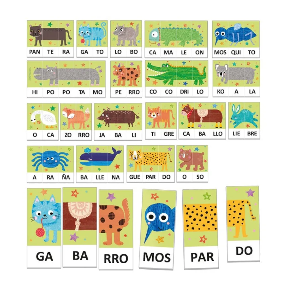 Ludilo Fantasilabas · Headu*Niños Ludilo|Juegos De Mesa De Viaje